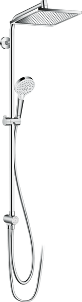 Hansgrohe Crometta E Showerpipe 240 1jet Ecosmart 9 L/min Reno - Chrome - 27289000
