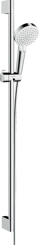Hansgrohe Crometta Shower Set 100 Vario Ecosmart 9 L/min With Shower Rail 900mm - Chrome - 26538400