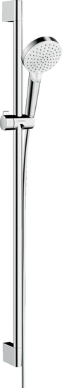 Hansgrohe Crometta Shower Set 100 Vario Ecosmart 9 L/min With Shower Rail 900mm - Chrome - 26538400