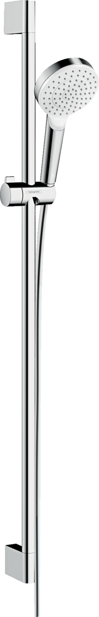 Hansgrohe Crometta Shower Set 100 1jet Ecosmart 9 L/min With Shower Rail 900mm - Chrome - 26539400