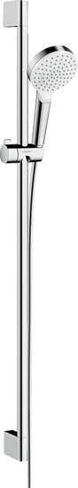 Hansgrohe Crometta Shower Set 100 1jet Ecosmart 9 L/min With Shower Rail 900mm - Chrome - 26539400