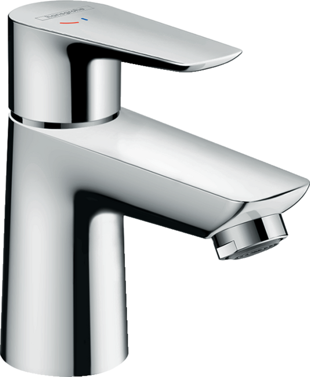 Hansgrohe Talis E Single Lever Basin Mixer 80 Coolstart With Pop-up Waste - Chrome - 71703000