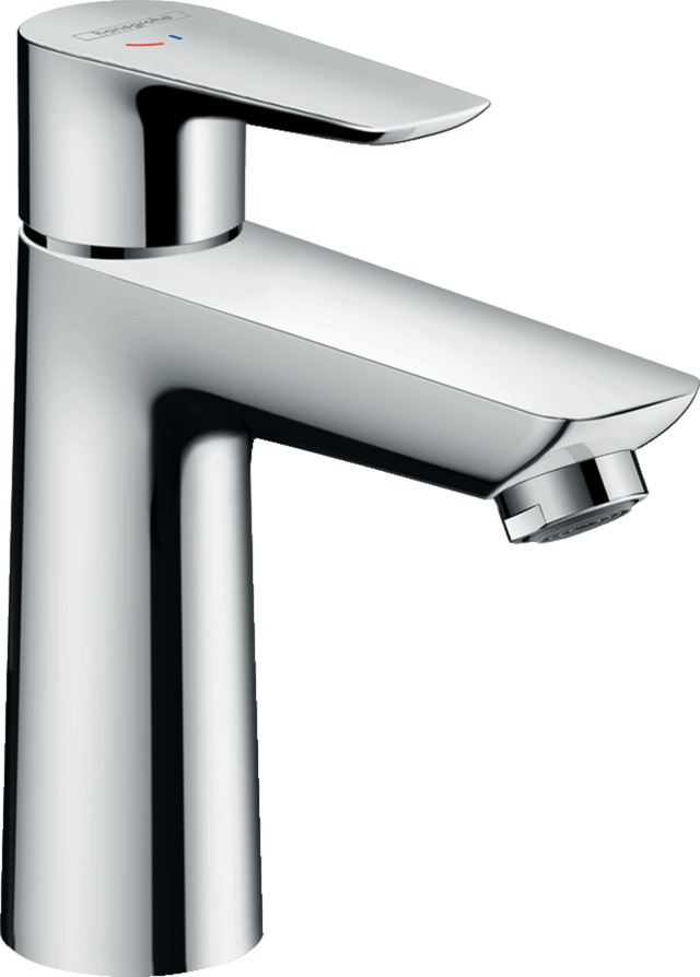 Hansgrohe Talis E Single Lever Basin Mixer 110 Coolstart with Pop-up Waste - Chrome - 71713000