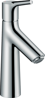 Hansgrohe Talis S Single Lever Basin Mixer 100 Coolstart With Pop-up Waste - Chrome - 72022000
