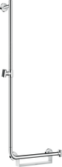 Hansgrohe Unica Shower Rail Comfort 1100 mm Left - Chrome - 26403400