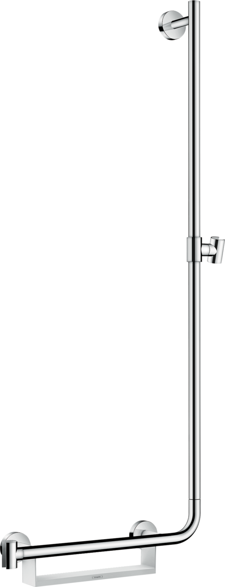 Hansgrohe Unica Shower Rail Comfort 1100mm Right - Chrome - 26404400