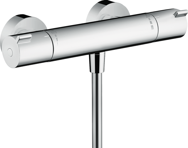 Hansgrohe Ecostat Thermostatic Shower Mixer 1001 CL For Exposed Installation - Chrome - 13211000