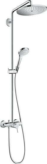 Hansgrohe Croma Select S Showerpipe 280 1jet With Manual Shower Mixer - Chrome -  26791000