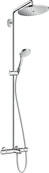 Hansgrohe Croma Select S Showerpipe 280 1jet with Thermostatic Bath Mixer - Chrome -  26792000