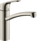 Hansgrohe Focus M41 Single Lever Kitchen Mixer 160 Single Spray Mode - Stainless Steel - 31806800