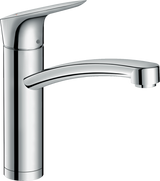 Hansgrohe Logis M31 Single Lever Kitchen Mixer 160 With Collapsible Body Single Spray Mode - Chrome - 71833000