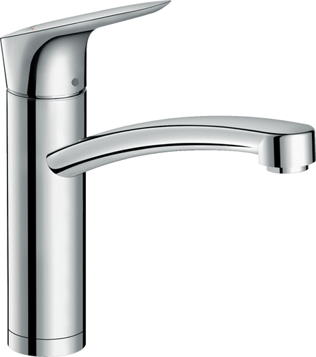 Hansgrohe Logis M31 Single Lever Kitchen Mixer 160 With Collapsible Body Single Spray Mode - Chrome - 71833000