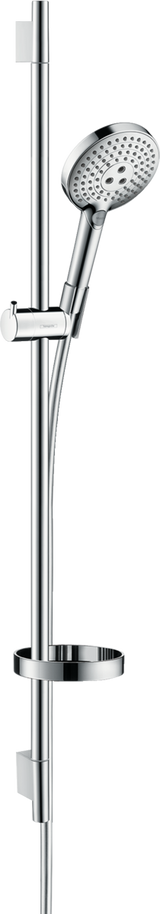 Hansgrohe Raindance Select S Shower Set 120 3jet Ecosmart 9 L/min With Shower Rail 900mm And Soap Dish - Chrome - 26633000
