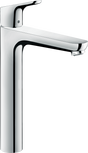 Hansgrohe Focus Single Lever Basin Mixer in chrome with ergonomic design and EcoSmart technology for water efficiency