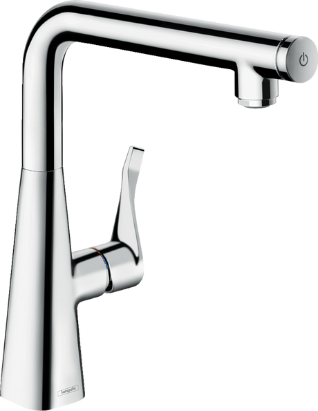 Hansgrohe Metris Select M71 Single Lever Kitchen Mixer 260 Single Spray Mode - Chrome - 14847000