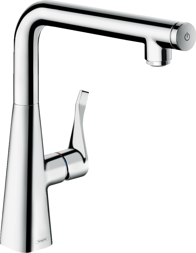 Hansgrohe Metris Select M71 Single Lever Kitchen Mixer 260 Single Spray Mode - Chrome - 14847000