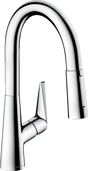 Hansgrohe Talis M51 Single Lever Kitchen Mixer 160 With Pull-out Spray And Sbox 2 Spray Modes - Chrome - 73850000