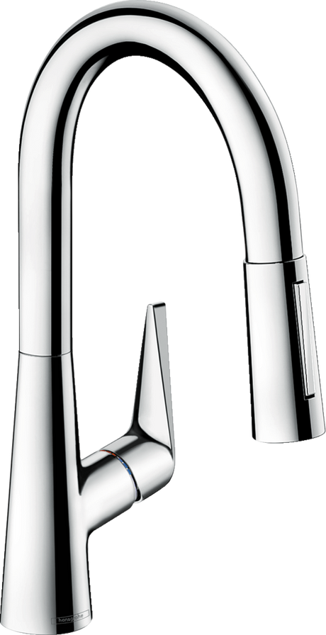 Hansgrohe Talis M51 Single Lever Kitchen Mixer 160 With Pull-out Spray 2 Spray Modes - Chrome -72815000