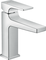 Hansgrohe Metropol Single Lever Basin Mixer 110 with Lever Handle And Pop - up Waste - Chrome - 32506000 - TAP 'N' SHOWER