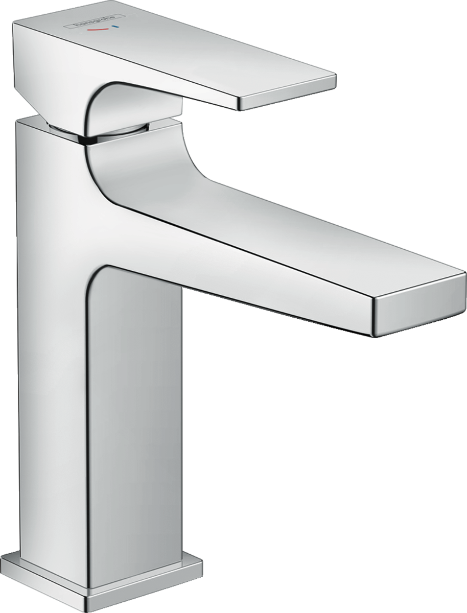 Hansgrohe Metropol Single Lever Basin Mixer 110 Coolstart With Lever Handle And Push-open Waste - Chrome - 32508000