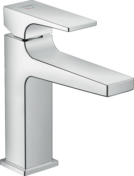 Hansgrohe Metropol Single Lever Basin Mixer 110 Coolstart With Lever Handle And Push-open Waste - Chrome - 32508000