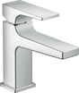 Hansgrohe Metropol Single Lever Basin Mixer 100 with Lever Handle For Cloakroom Basins with Push-open Waste - Chrome - 32500000