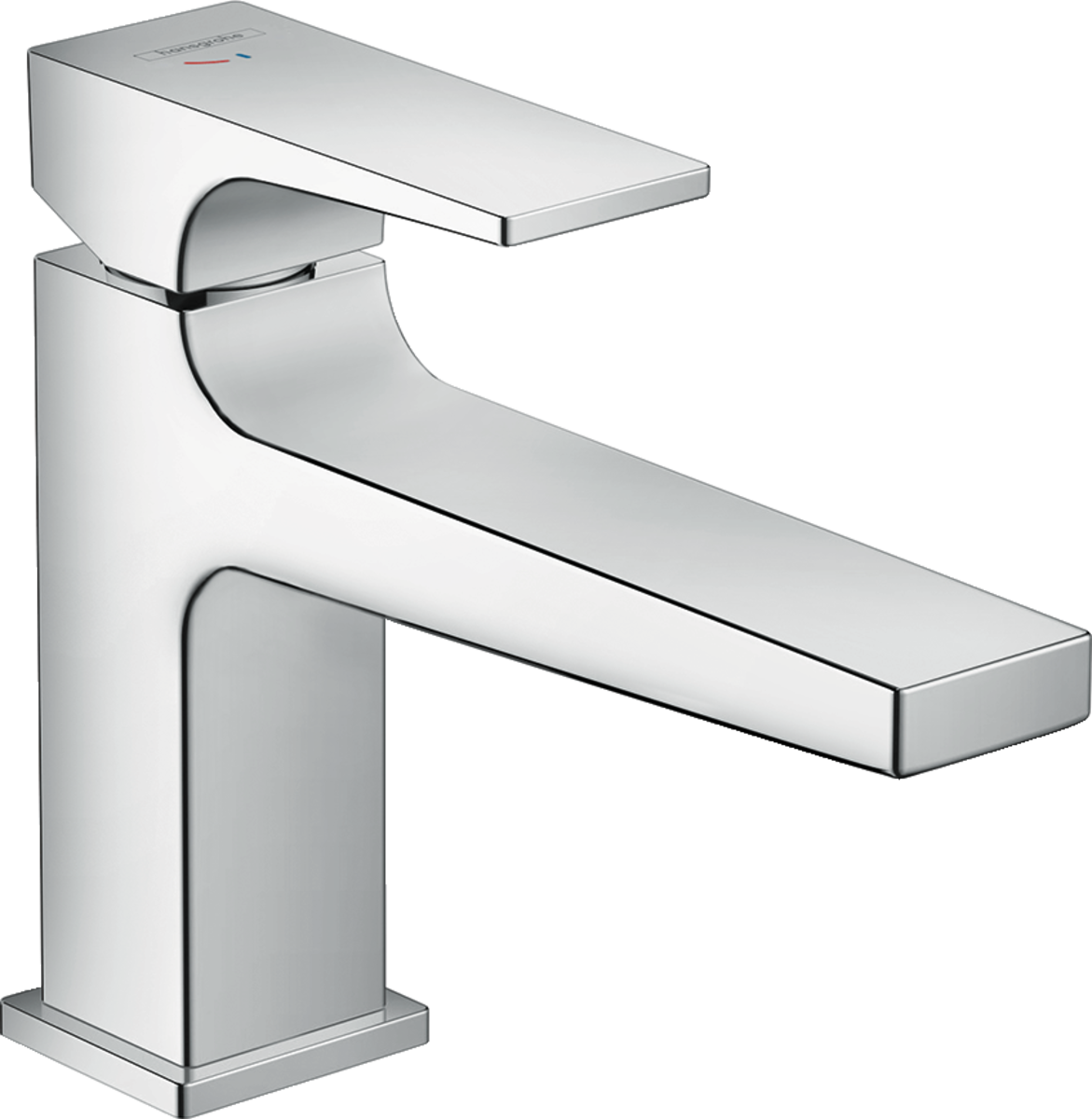 Hansgrohe Metropol Single Lever Basin Mixer 100 Coolstart With Lever Handle And Push-open Waste - Chrome - 32503000