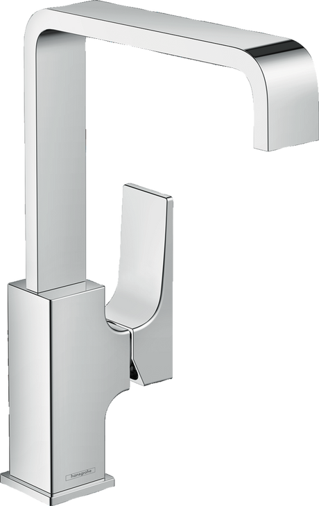 Hansgrohe Metropol Single Lever Basin Mixer 230 with Lever Handle And Push-open Waste - Chrome - 32511000