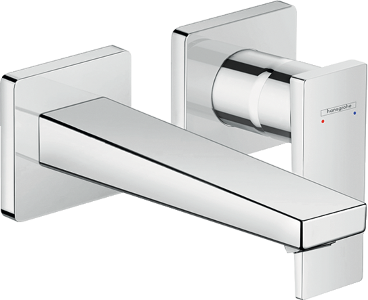 Hansgrohe Metropol Single Lever Basin Mixer With Lever Handle For Concealed Installation With Spout 165mm - Chrome - 32525000