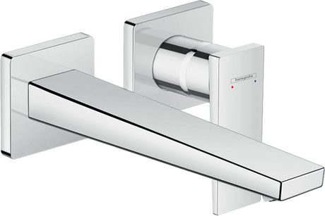 Hansgrohe Metropol Single Lever Basin Mixer with Lever Handle For Concealed Installation with Spout 225mm - Chrome - 32526000