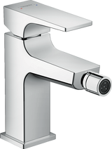 Hansgrohe Metropol Single Lever Bidet Mixer wWith Lever Handle and Push-open Waste - Chrome - 32520000