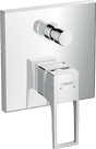 Hansgrohe Metropol chrome single lever manual bath mixer with concealed installation and loop handle