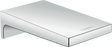 Hansgrohe Metropol Bath Spout 185mm chrome finish with sleek, rectangular design and wide water projection