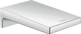Hansgrohe Metropol Bath Spout 185mm chrome finish with sleek, rectangular design and wide water projection