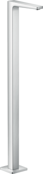 Hansgrohe Metropol Bath Spout floor standing chrome with AirPower Technology and QuickClean function
