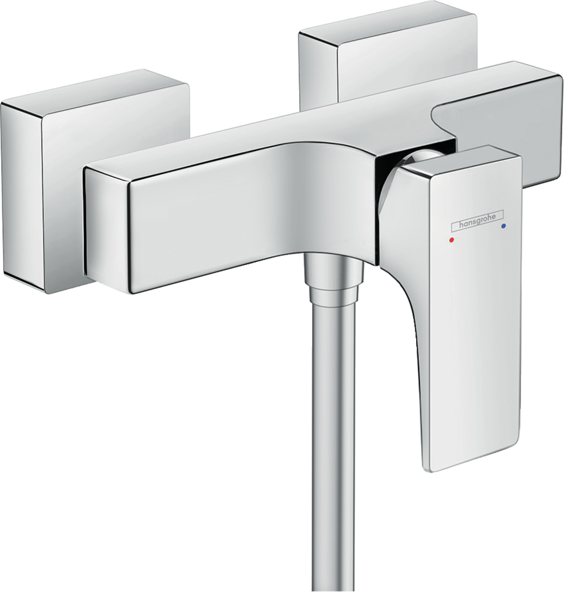 Hansgrohe Metropol Single Lever Manual Shower Mixer For Exposed Installation With Lever Handle - Chrome - 32560000