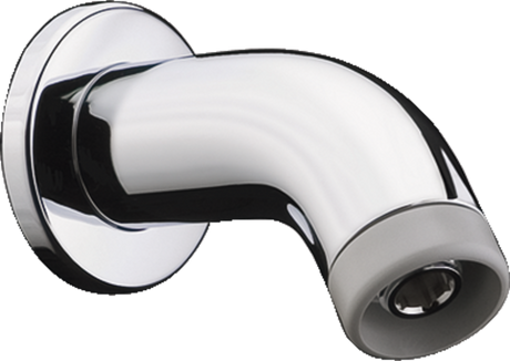 Hansgrohe Shower Arm 100mm chrome finish curved wall-mounted bathroom fixture