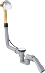 Hansgrohe Exafill Complete Set bath filler waste and overflow set in chrome for standard bathtubs
