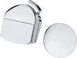 Hansgrohe Exafill Finish Set chrome bath filler waste and overflow set with sleek integrated design
