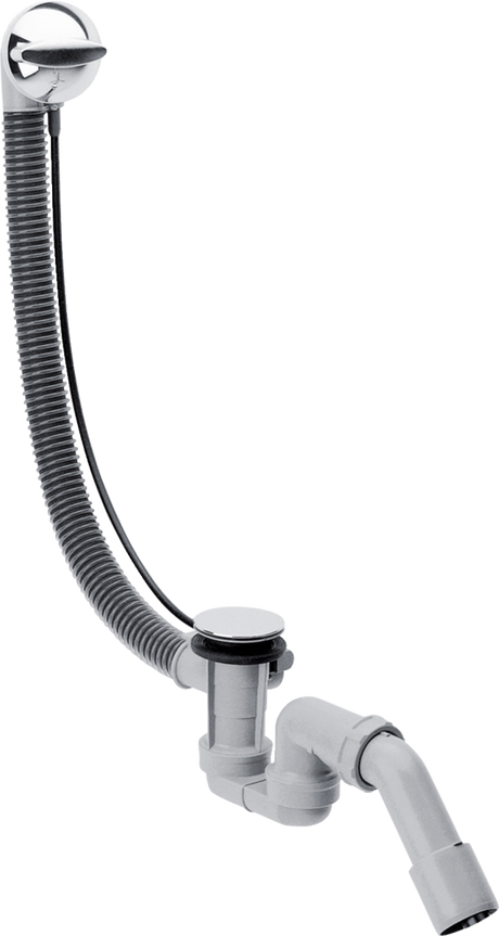 Hansgrohe Flexaplus Basic Set For Waste And Overflow Set For Standard Bathtubs And Shower Trays - 58142000