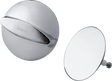Hansgrohe Flexaplus Finish Set chrome waste and overflow covers for bathroom fittings