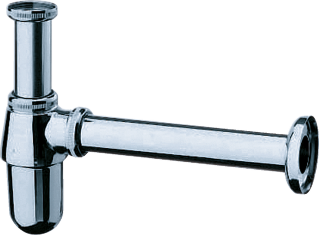 Hansgrohe Bottle Trap Standard Model in chrome finish for durable plumbing and easy installation