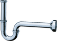 Hansgrohe P Trap chrome finish with easy installation and compact design for bathroom drainage