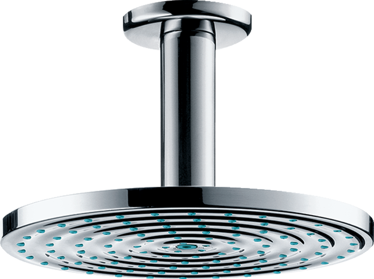 Hansgrohe Raindance S Overhead Shower 180 1jet Rainair With Ceiling Connector - Chrome - 27478000