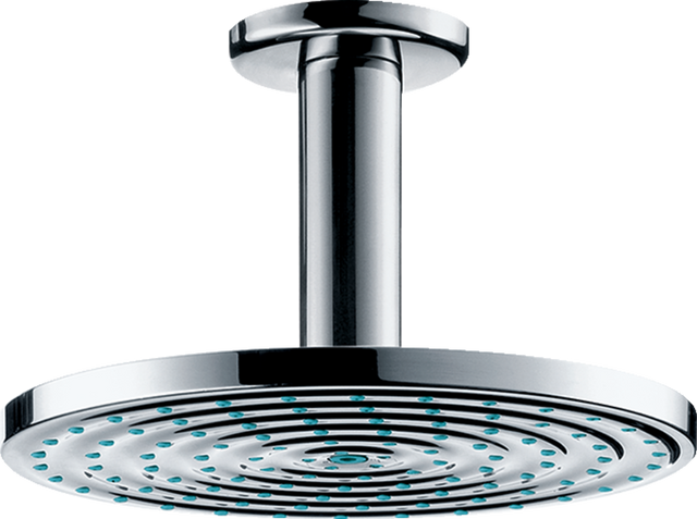 Hansgrohe Raindance S Overhead Shower 180 1jet Rainair With Ceiling Connector - Chrome - 27478000