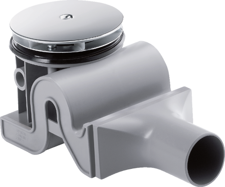 Hansgrohe Raindrain Complete Set bathroom waste set with chrome finish and XXL size for efficient water drainage