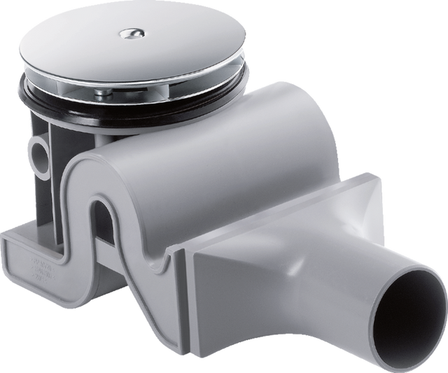 Hansgrohe Raindrain Complete Set bathroom waste set with chrome finish and XXL size for efficient water drainage