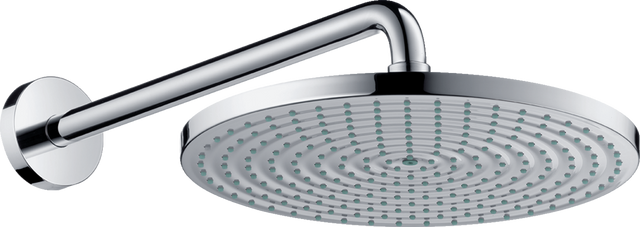 Hansgrohe Raindance S Overhead Shower 300 1jet Ecosmart 9 L/min With Shower Arm - Chrome - 26601000