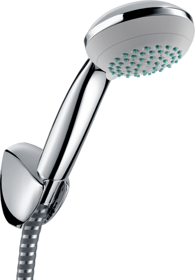 Hansgrohe Crometta 85 Shower Holder Set Vario With Shower Hose 1250mm - Chrome - 27558000
