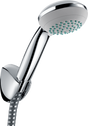 Hansgrohe Crometta 85 Shower Holder Set Vario With Shower Hose 1250mm - Chrome - 27558000